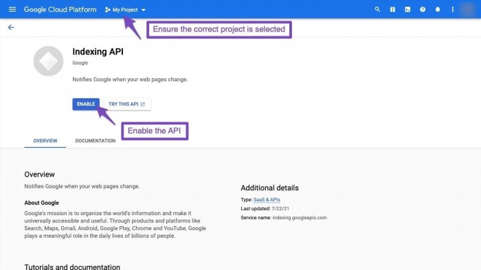 get google to index your website instantly using the indexing api 069713