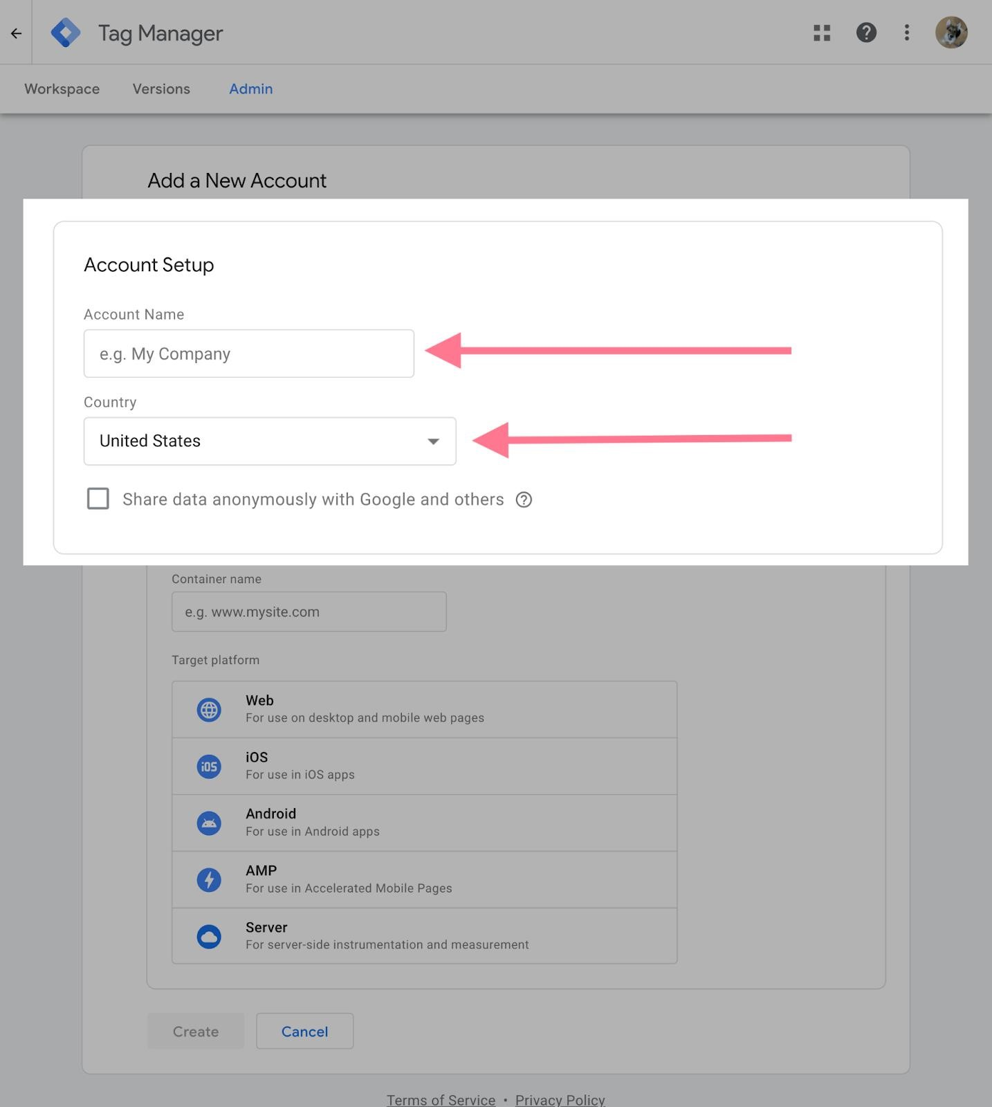 Cách thiết lập Google Tag Manager