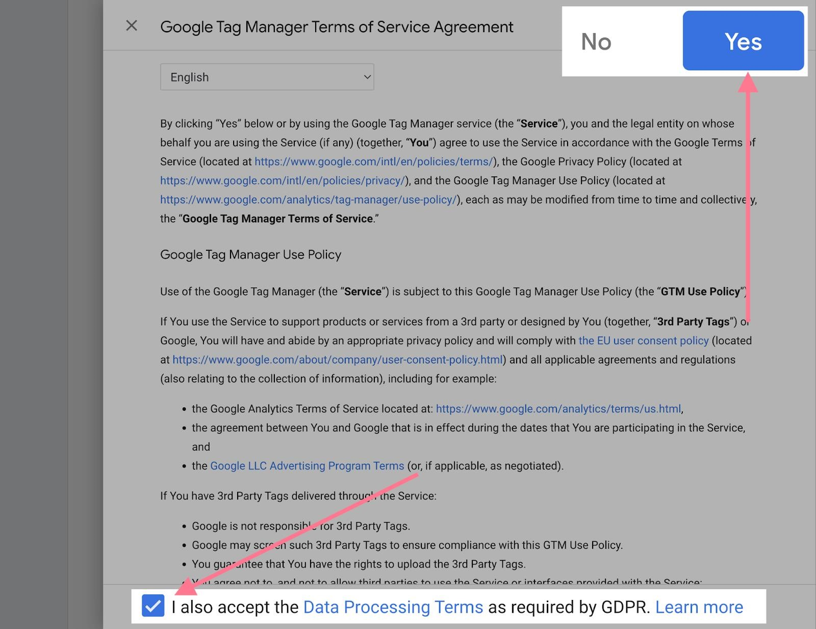 Cách thiết lập Google Tag Manager